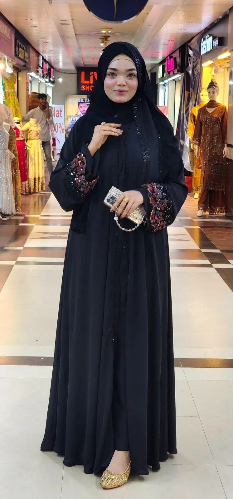 Rose Abaya